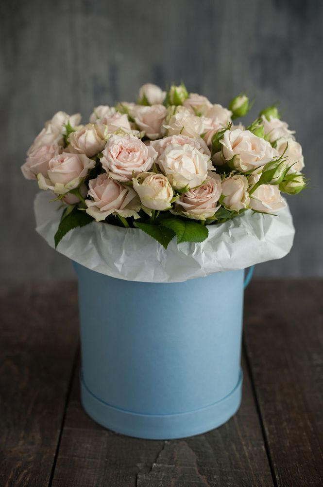 свадебная коробка XL с пионами для церемонии в Тольятти