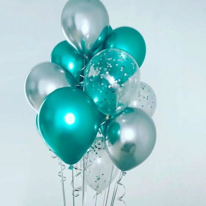 Фонтан шаров "Изумрудный" в Тольятти