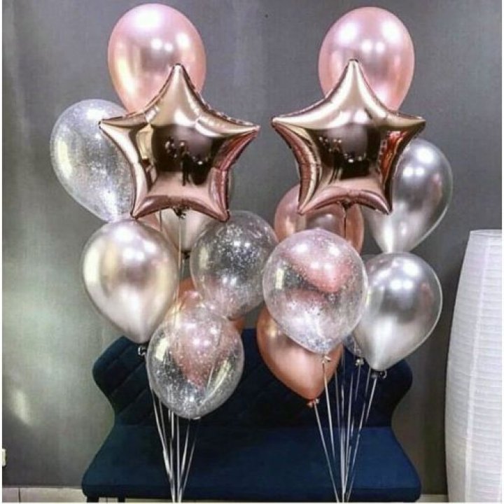 Фонтаны шаров "Дубль старт" в Тольятти