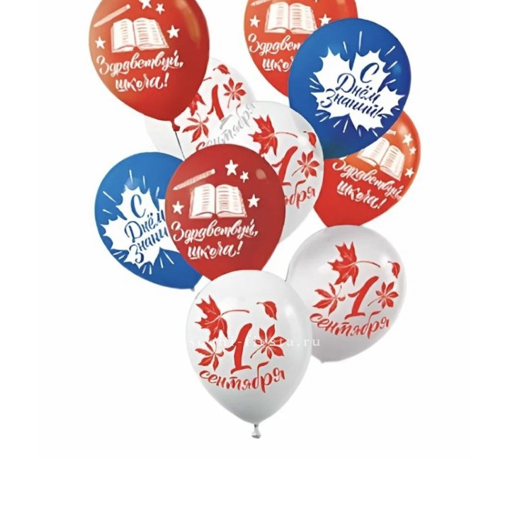 Воздушный шар на день знаний в Тольятти