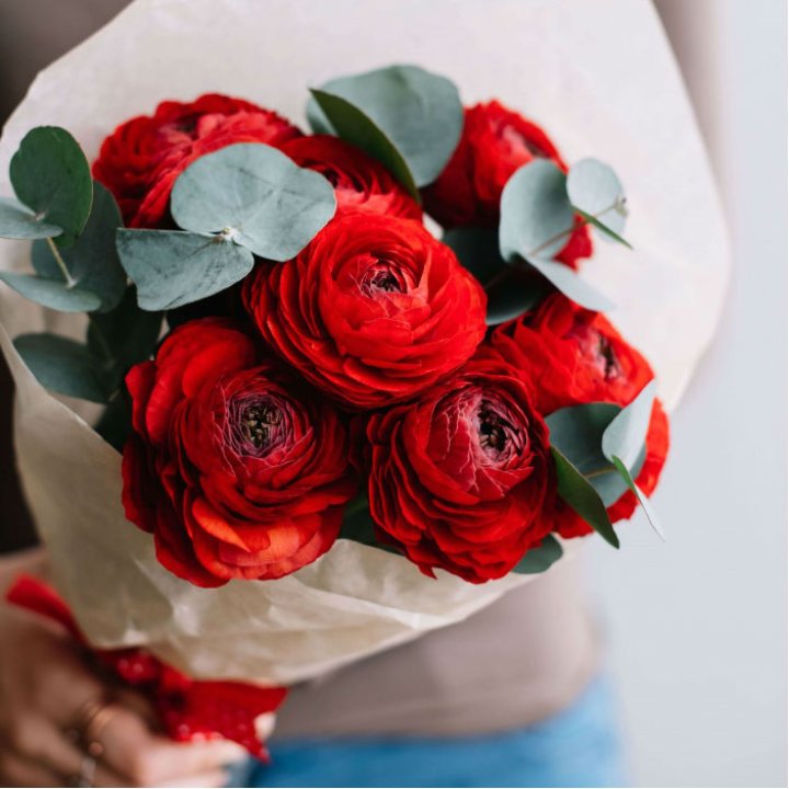 Букет ранункулюсов  в Тольятти