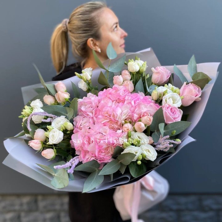 Дизайнерский букет "Кристал" в Тольятти