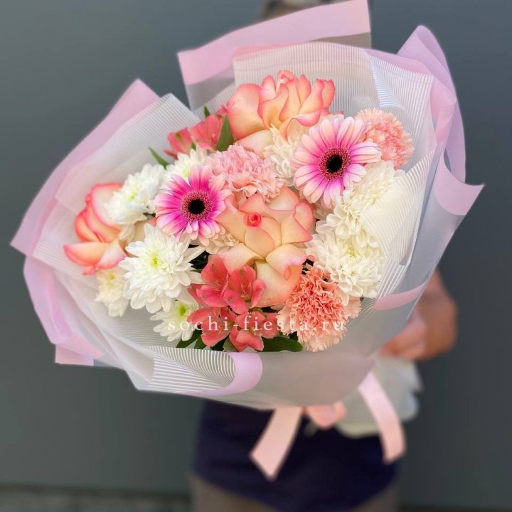 Яркий букет "Спринг" в Тольятти