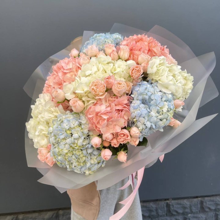 Дуо гортензии и бомбастик в Тольятти