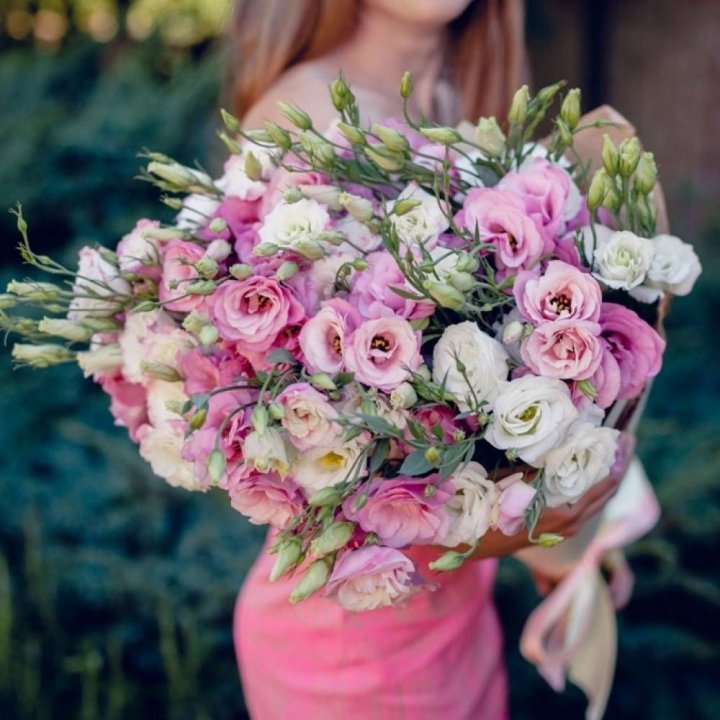 Букет эустом №1  в Тольятти