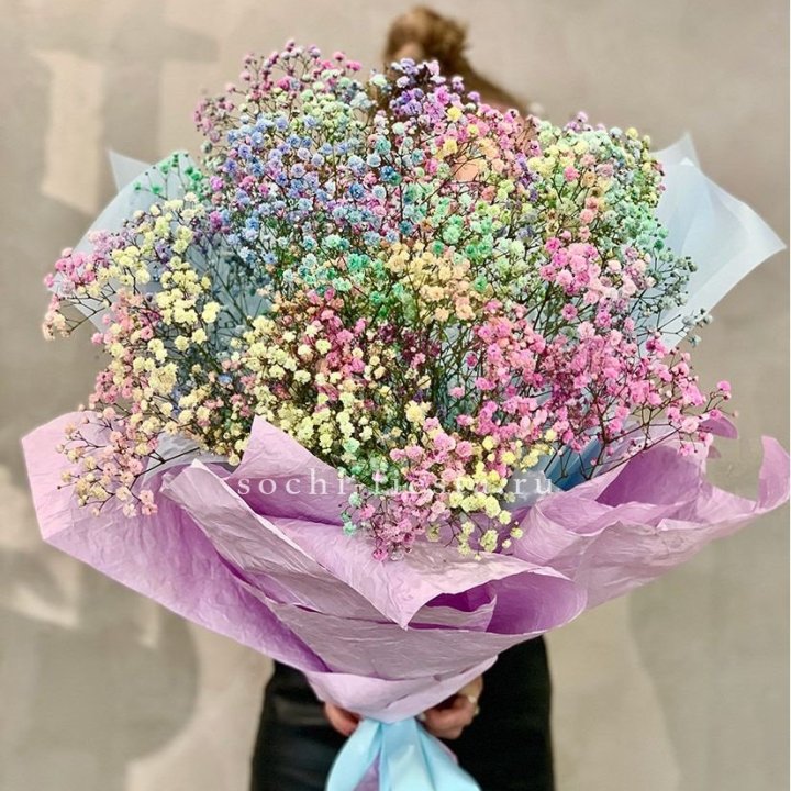 Радужные гипсофилы №2 в Тольятти