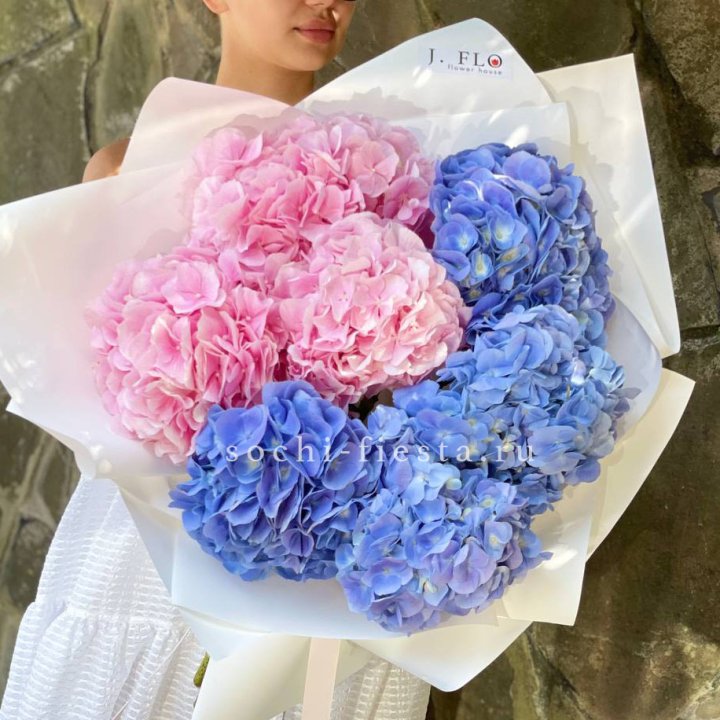Букет гортензий №1 в Тольятти