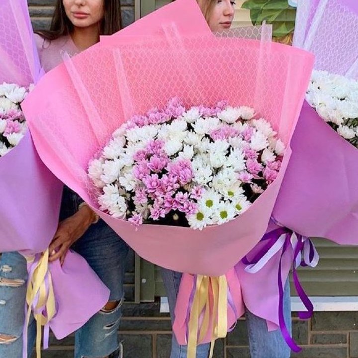 Букет хризантем №3 в Тольятти