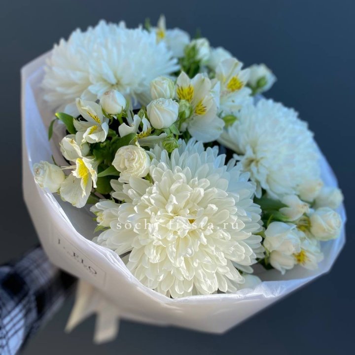 Букет из хризантем "Миранда" в Тольятти