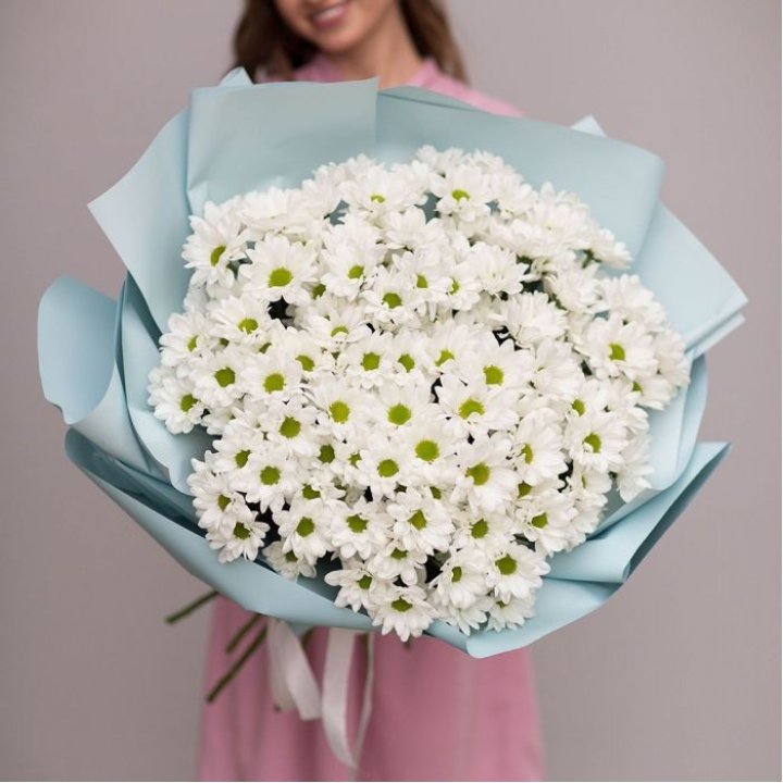  Букет хризантем "Бон-бон" в Тольятти