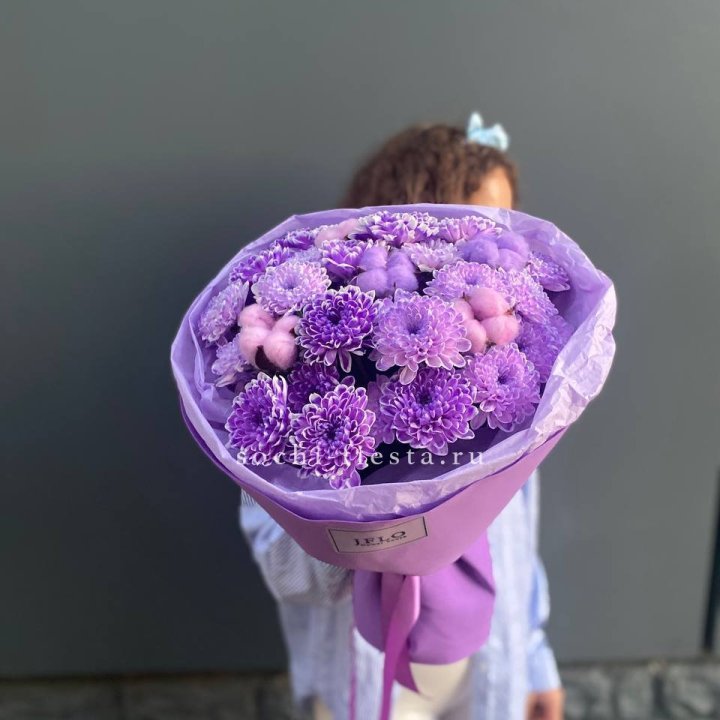 Хризантемы с хлопком в Тольятти