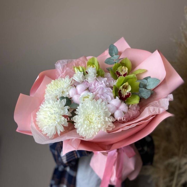  Букет с орхидеями "Вита" в Тольятти