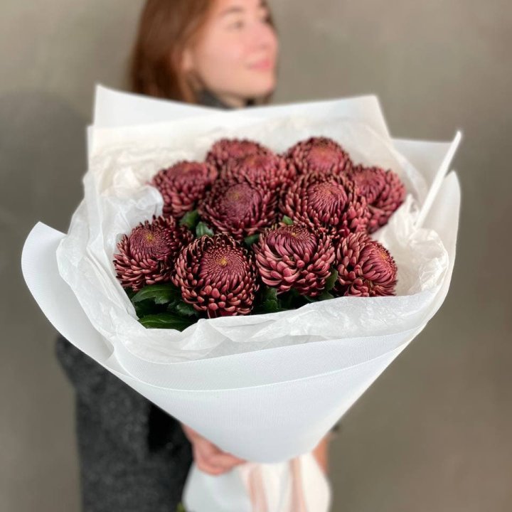 Букет хризантем "Касиопия" в Тольятти