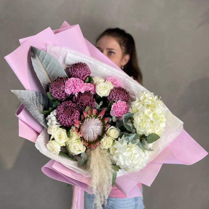 Дизайнерский букет №17 в Тольятти