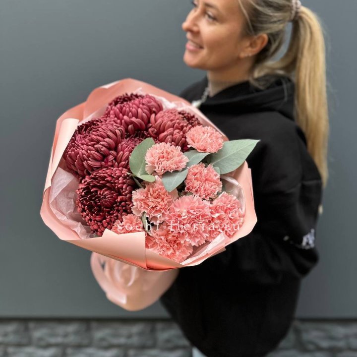 Дуо диантусы и бигуди в Тольятти