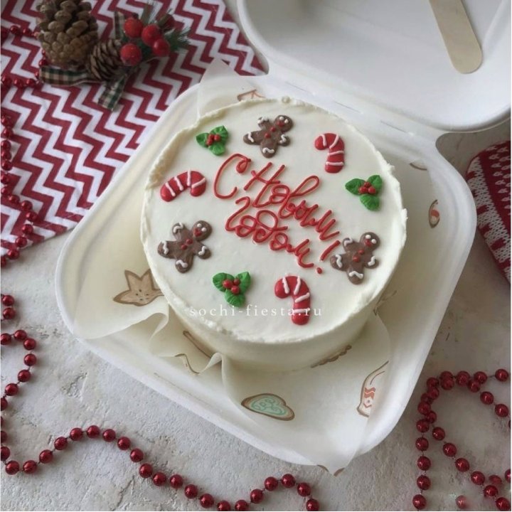 Бенто-торт "С Новым Годом!" в Тольятти