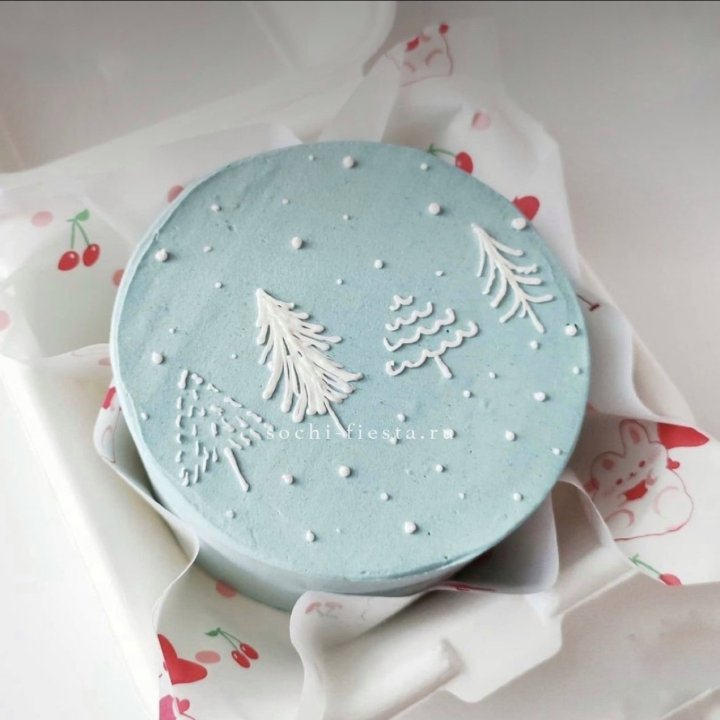 Бенто-торт "Елки" в Тольятти