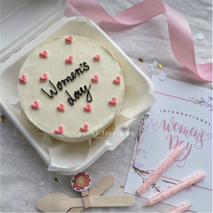 Бенто-торт "Дорогим женщинам"  в Тольятти