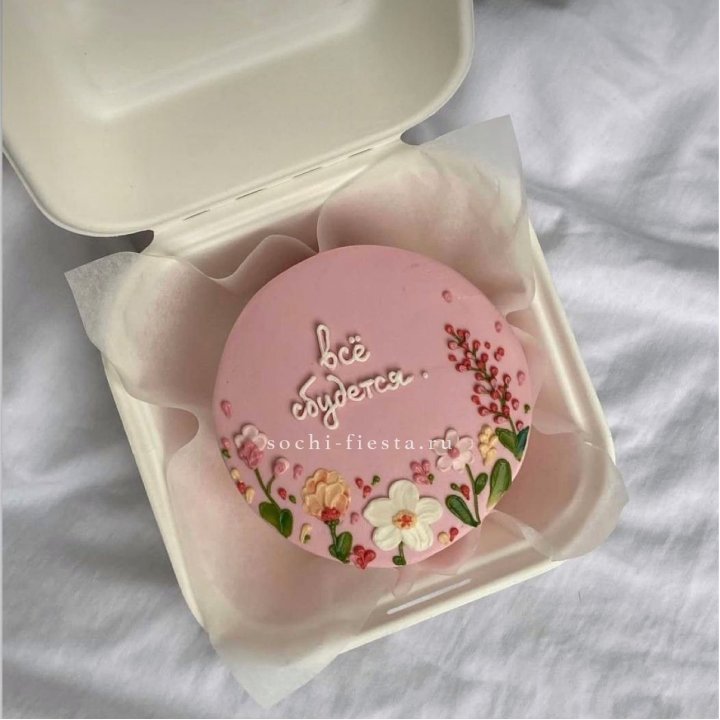 Бенто-торт "Все сбудется"  в Тольятти