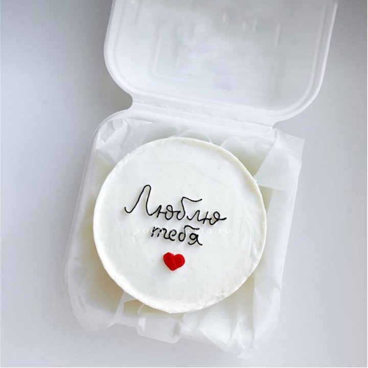 Бенто-торт "Люблю Тебя"  в Тольятти