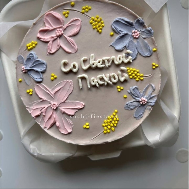 Бенто-торт "Светлой Пасхи" 3 в Тольятти
