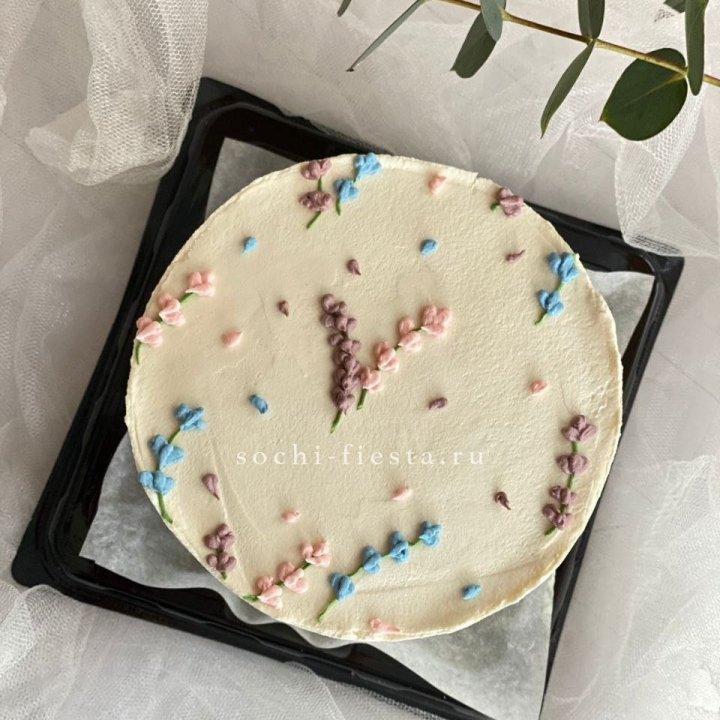 Бенто-торт "Лаванда" в Тольятти