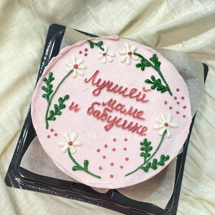Бенто-торт "Лучшей маме и бабушке"  в Тольятти
