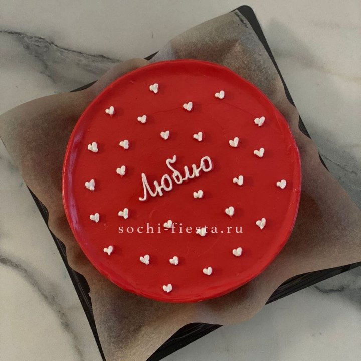 Бенто-торт "Люблю" в Тольятти