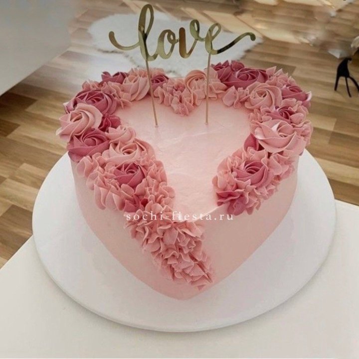 Торт "Сердце" 10 в Тольятти