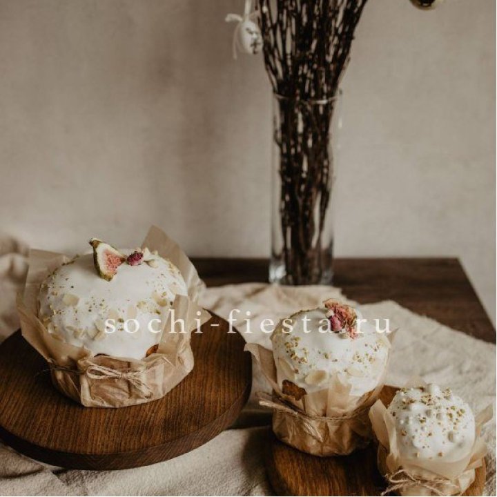 Кулич мини с изюмом в Тольятти