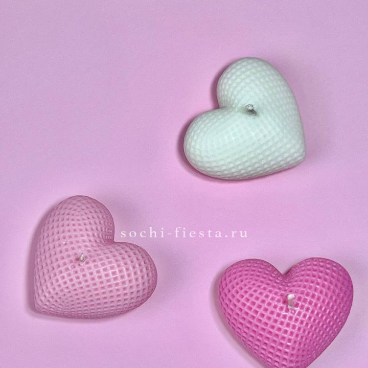 Набор свеч сердец в Тольятти