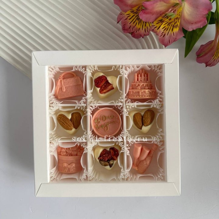 Конфеты из шоколада День Рождение в Тольятти