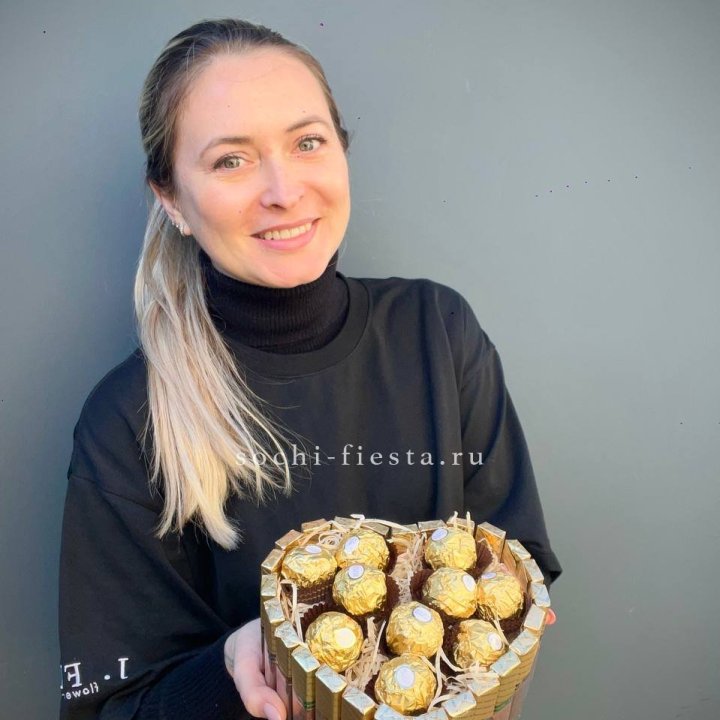 Шоколадный набор Сердце в Тольятти