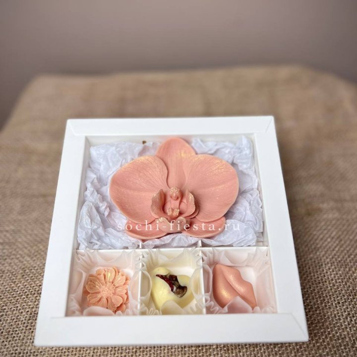 Конфеты из шоколада с Орхидеей в Тольятти