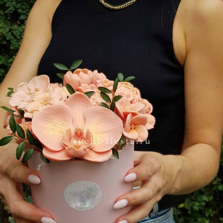 Шоколадный букет Орхидей в Тольятти