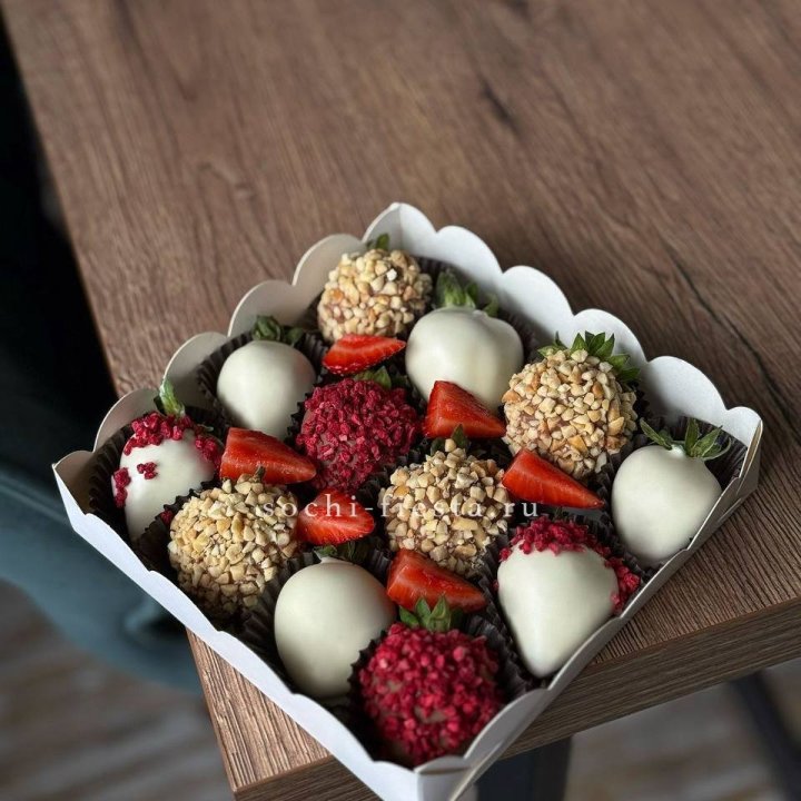 Клубника в шоколаде 12 ягод №2 в Тольятти