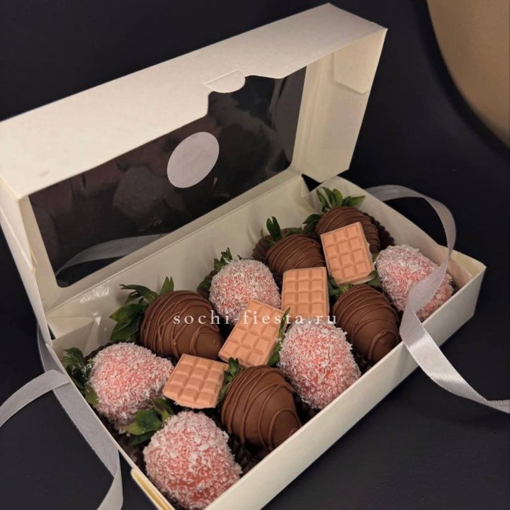 Клубника в шоколаде 10 ягод №2 в Тольятти