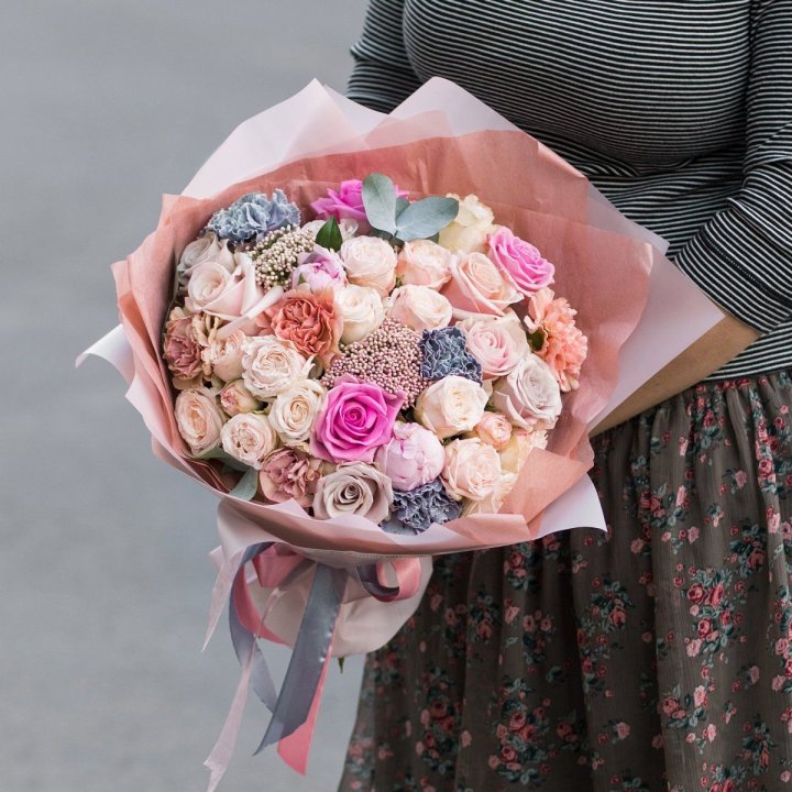 Дизайнерский букет №4 в Тольятти