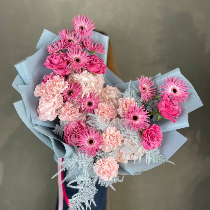 Дизайнерский букет "Свит хаер" в Тольятти