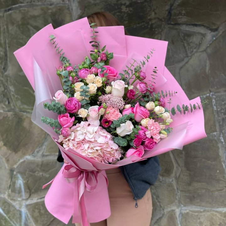 Дизайнерский букет "Паулина" в Тольятти