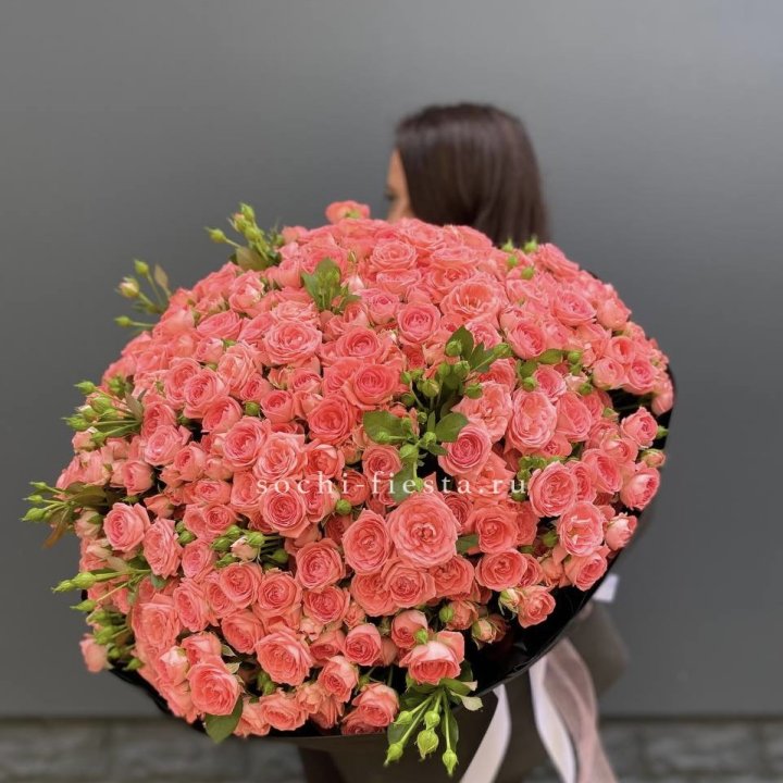 101 кустовая роза Барбадос в Тольятти