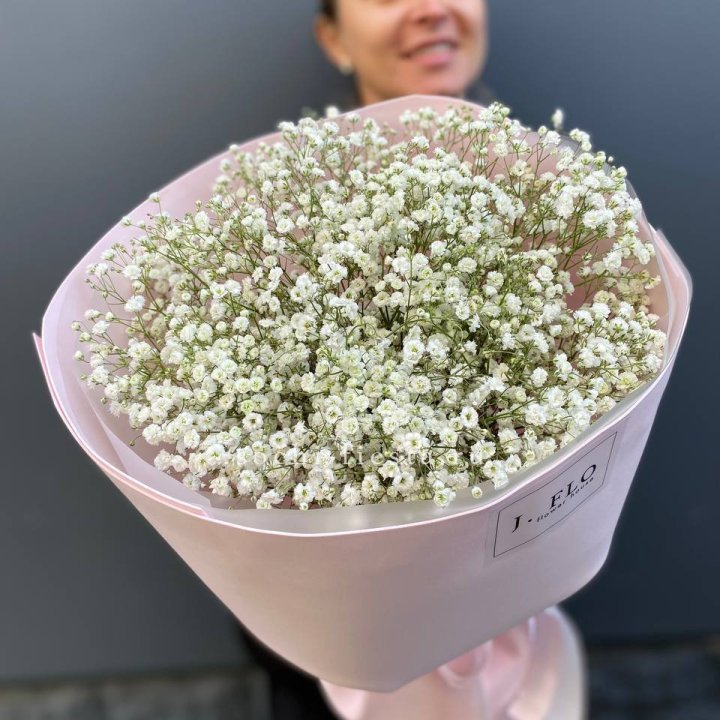 11 белых гипсофил в фоамиране в Тольятти