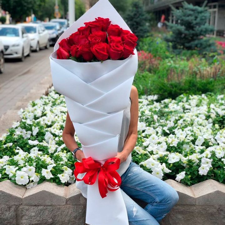 Высокие розы Кантри в Тольятти