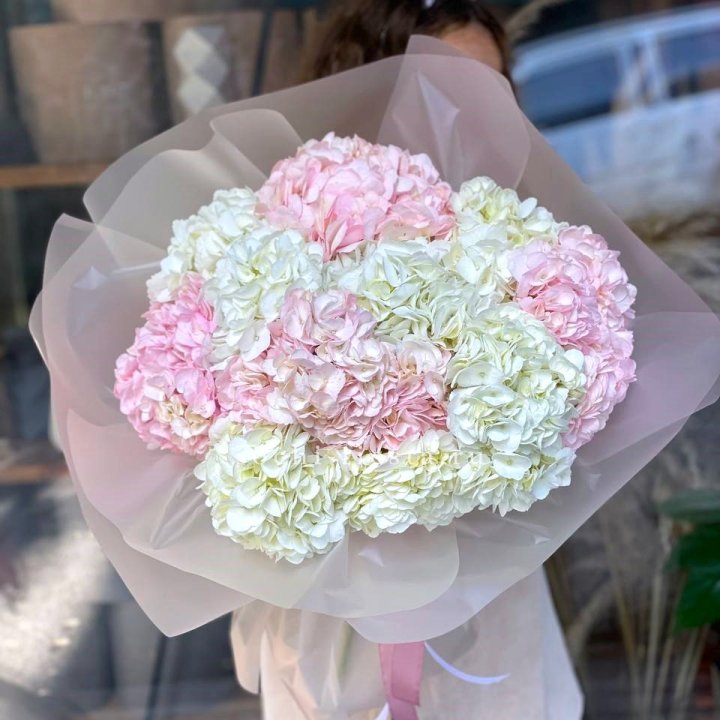 Букет гортензий № 3 в Тольятти