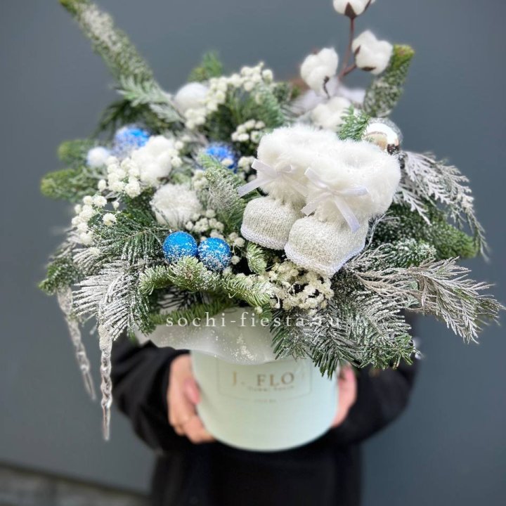 Новогодний бокс "Ботс блю" в Тольятти