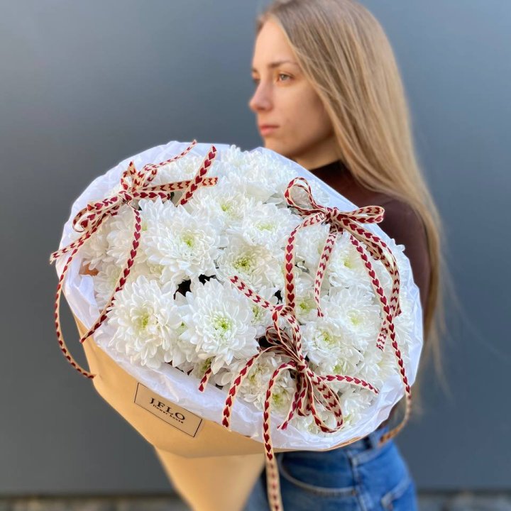 Букет "Хризантемы с любовью" в Тольятти