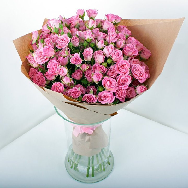 15 кустовых роз в Тольятти