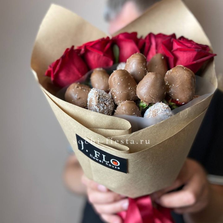 "Тандем с шоколадной клубникой" в Тольятти