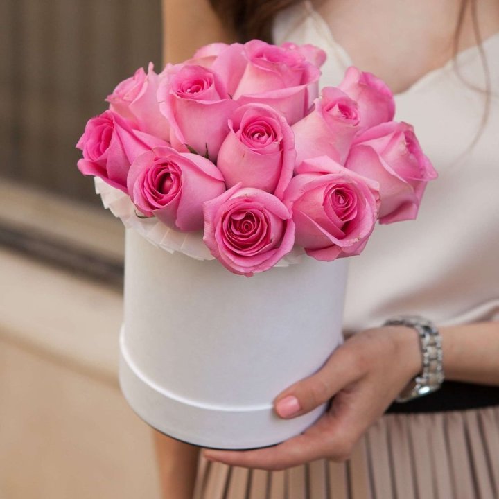 15 роз в боксе Кэтрин в Тольятти