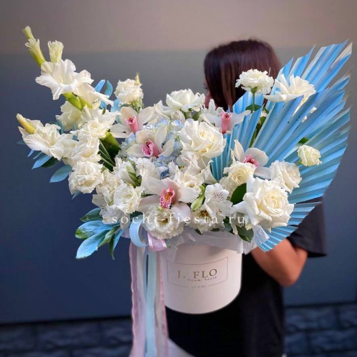 Цветочный бокс №3 в Тольятти